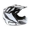 Fox V1 Race Black Motocross Helmet Right Side                                                                                                                                                                                                                  