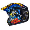 HJC CL-XY II Batman Kids Motoross Helmet Back Left                                                                                                                                                                                                             