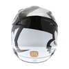Fox V1 Race Black Motocross Helmet Back                                                                                                                                                                                                                        