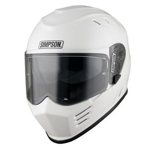 Simpson Venom Helmet ECE 22.06 Gloss White