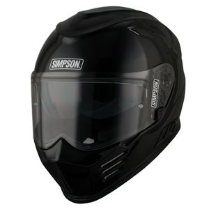 Simpson Venom Helmet ECE 22.06 Gloss Black
