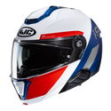 I91 Helmet Bina White Blue Red