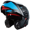 F441 Helmet Analog II Satin Black Gun Blue