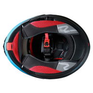 F441 Helmet Analog II Satin Black Gun Blue
