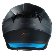 F441 Helmet Analog II Satin Black Gun Blue