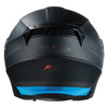 Nitro Nitro F441 Helmet Analog II Satin Black Gun Blue - Thumbnail 8