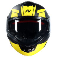 F441 Helmet Analog II Satin Black Gunmetal Yellow
