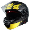 Nitro Nitro F441 Helmet Analog II Satin Black Gun Yell - Thumbnail 4