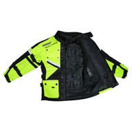 Legacy Kids Jacket Black Yellow White