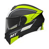 MT MT Genesis SV Helmet Cave Matt Black Fluo Yellow - Thumbnail 5
