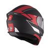 MT MT Genesis SV Helmet Cave Matt Black Red - Thumbnail 6