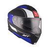 MT MT Genesis SV Helmet Cave Matt Black Blue - Thumbnail 2
