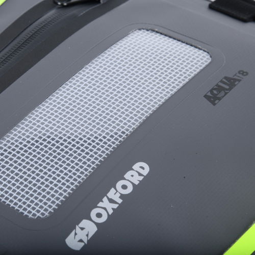 Oxford Products Aqua T8 Tail Bag Black Grey Fluo Black Grey Fluo