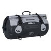 Oxford Products Aqua T-70 Grey Black Waterproof Motorcycle Roll Bag End                                                                                                                                                                                        