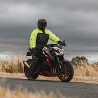 Rainseal Oversuit Black Fluo