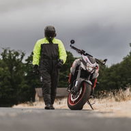 Rainseal Oversuit Black Fluo