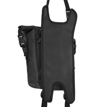 Oxford Products Aqua S8 Black Strap on Motorcycle Tank Bag Base
