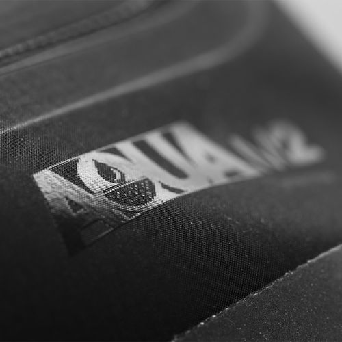 Oxford Products Aqua M2 Black Mini Motorcycle Tank Bag Decal                                                                                                                                                                                                   