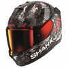 Shark Shark Skwal i3 Helmet Hellcat Black Grey Red - Thumbnail 1