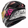 Shark Shark Skwal i3 Helmet Hellcat Black Grey Pink - Thumbnail 2