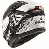 Shark Shark Skwal i3 Helmet Hellcat Black Grey White - Thumbnail 3