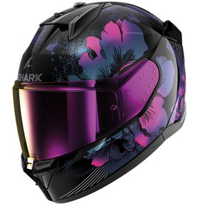 Shark D-Skwal 3 Helmet Mayfer Black Purple Blue