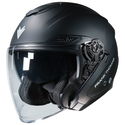 FTD40 Open Face Helmet Matt Black