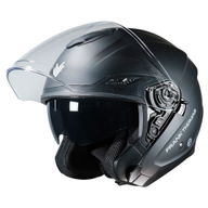FTD40 Open Face Helmet Matt Black