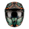 MT MT Streetfighter SV S Helmet P1R Matt Black Green Gold - Thumbnail 4