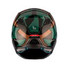 MT MT Streetfighter SV S Helmet P1R Matt Black Green Gold - Thumbnail 5