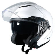 FTD40 Open Face Helmet White