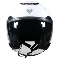 FTD40 Open Face Helmet White
