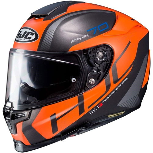 HJC RPHA 70 Vias Helmet Orange