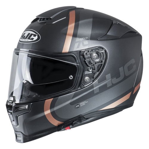 HJC Rpha 70 Gaon Helmet Gold Brown Silver