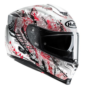 HJC Rpha 70 Hanoke Helmet Red