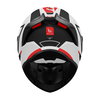 MT MT Stinger 2 Zivze Helmet Black White Red - Thumbnail 3