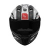 MT MT Stinger 2 Zivze Helmet Gloss Black White - Thumbnail 2