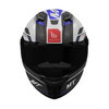 MT MT Stinger 2 Zivze Helmet Black White Blue - Thumbnail 2