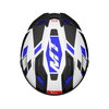 MT MT Stinger 2 Zivze Helmet Black White Blue - Thumbnail 4