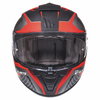 MT Blade 2 SV Blaster Matt Black Red Full Face Motorcycle Helmet Front                                                                                                                                                                                         