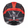 MT Blade 2 SV Blaster Matt Black Red Full Face Motorcycle Helmet Back                                                                                                                                                                                          
