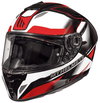 MT Blade 2 SV Fugue Black Red White Full Face Motorcycle Helmet Front Left                                                                                                                                                                                     