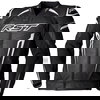 RST RST Tractech Evo 5 CE Leather Jacket Black White Black - Thumbnail 1