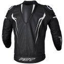 Tractech Evo 5 CE Leather Jacket Black White Black