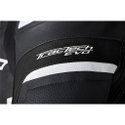 Tractech Evo 5 CE Leather Jacket Black White Black