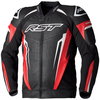 RST RST Tractech Evo 5 CE Leather Jacket Red Black White - Thumbnail 1