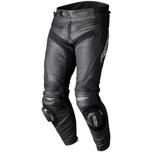 RST Tractech Evo 5 CE Leather Jeans Black Black Black