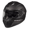 MT Blade 2 SV Matt Black Full Face Motorcycle Helmet Front Left                                                                                                                                                                                                