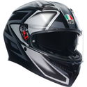 K3 Helmet ECE 22.06 Compound Matt Black Grey