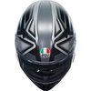AGV AGV K3 Helmet ECE 22.06 Compound Matt Black Grey - Thumbnail 2